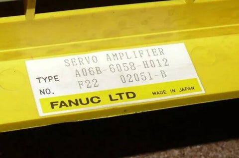 Fanuc A06B-6058-H012