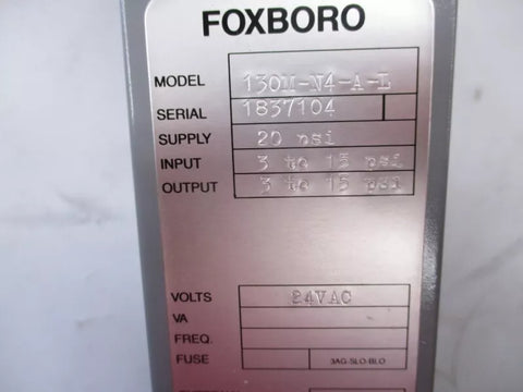 FOXBORO 130M-N4-A-L