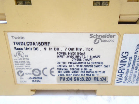 SCHNEIDER ELECTRIC TWD-LCDA-16DRF