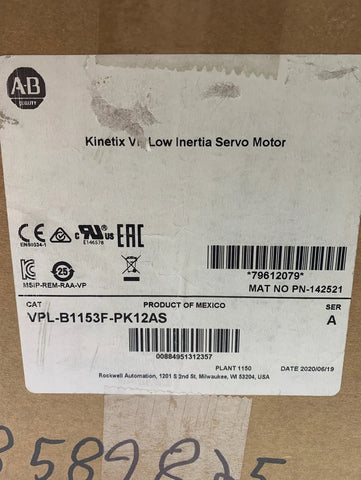 ALLEN BRADLEY VPL-B1153F-PK12AS