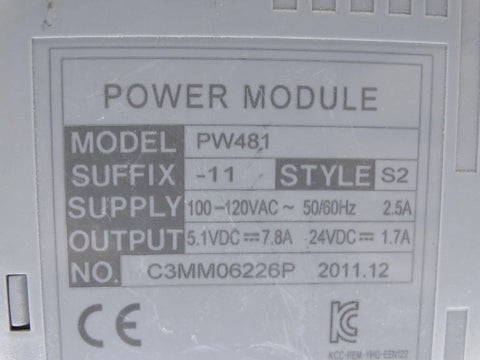 YOKOGAWA PW481-11