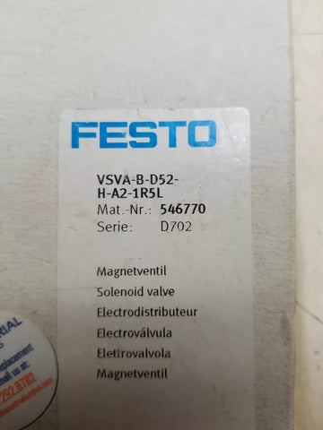 Festo VSVA-B-D52-H-A2-1R5L