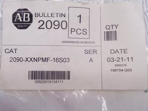 ALLEN BRADLEY 2090-XXNPMF-16S03