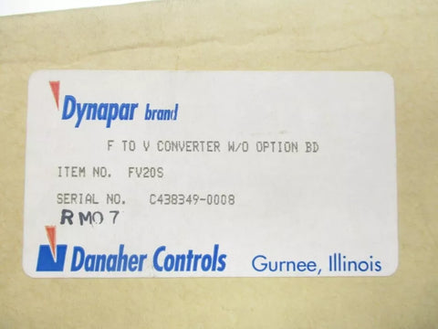 DYNAPAR FV20S