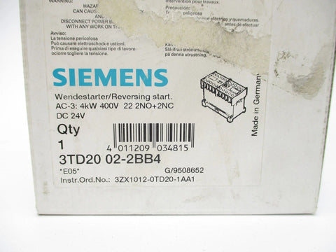 SIEMENS 3TD2002-2BB4