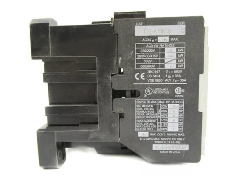 ALLEN BRADLEY 100-A18NN3