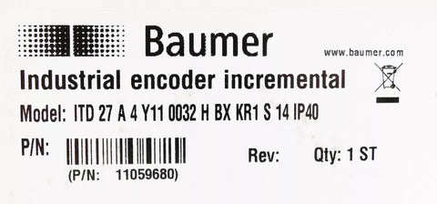 Baumer ITD 27 A 4 Y11 0032 H BX KR1 S 14