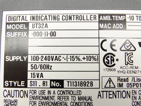 YOKOGAWA UT32A-000-11-00