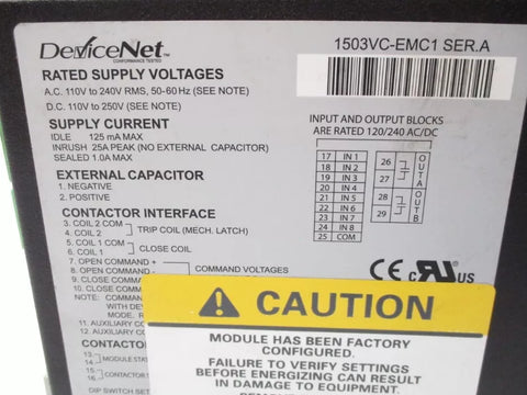 ALLEN BRADLEY 1503VC-EMC1