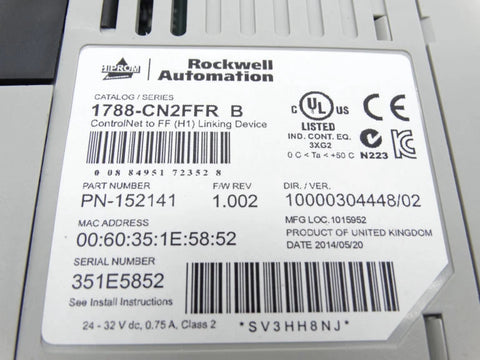 ALLEN BRADLEY 1788-CN2FFR