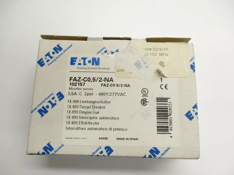 EATON FAZ-C0.5/2-NA