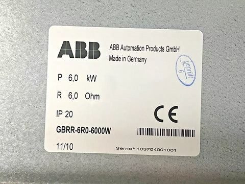 ABB GBRR-6R0-6000W