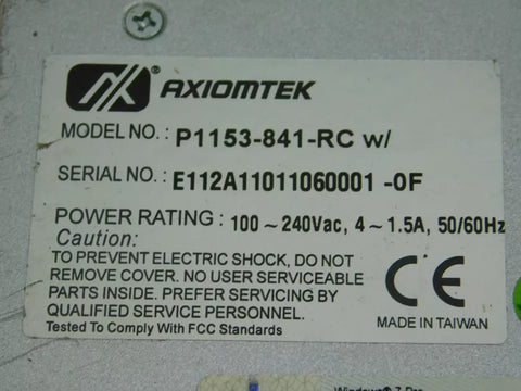 Axiomtek P1153-841-RC