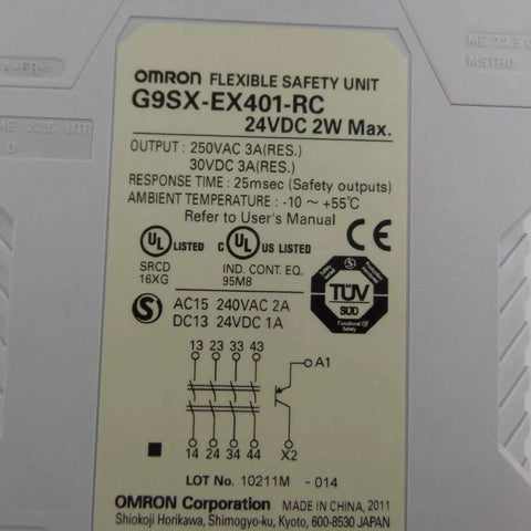 Omron G9SX-EX401-RC