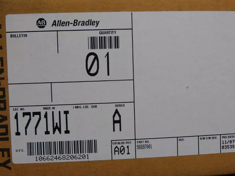 ALLEN BRADLEY 1771-WI