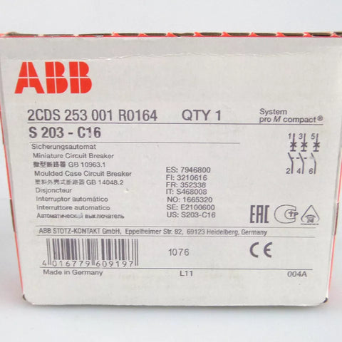 ABB S203-C16