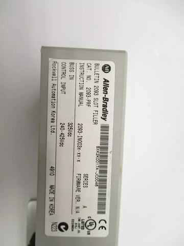 ALLEN BRADLEY 2093-PRF