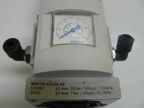 Festo MS6-LR-1/4-D6-AS