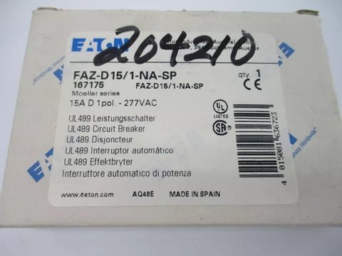 EATON FAZ-D15/1-NA-SP