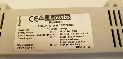 LOVATO RGK600