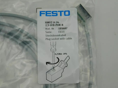 FESTO KMYZ-9-24-2.5-LED-PUR-B