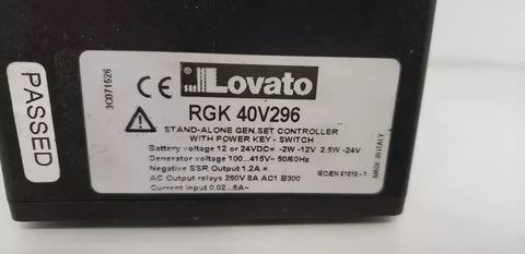 LOVATO RGK40V296