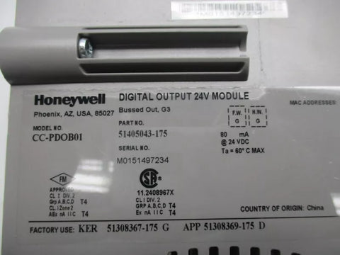 HONEYWELL CC-PDOB01