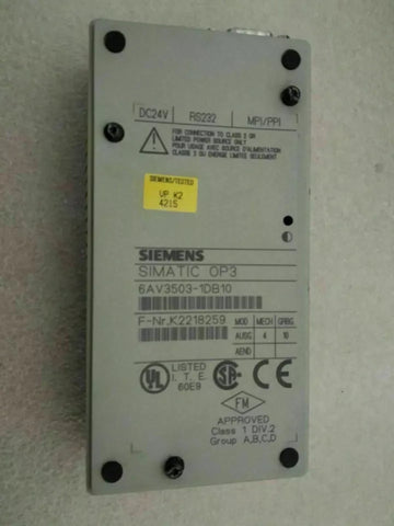 SIEMENS 6AV3 503-1DB10