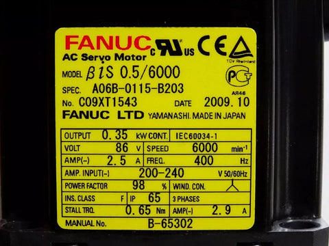 Fanuc A06B-0115-B203