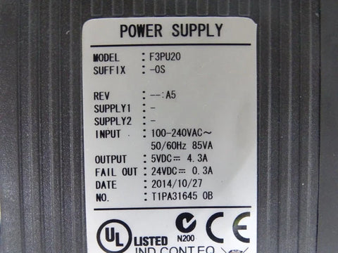 YOKOGAWA F3PU20-0S