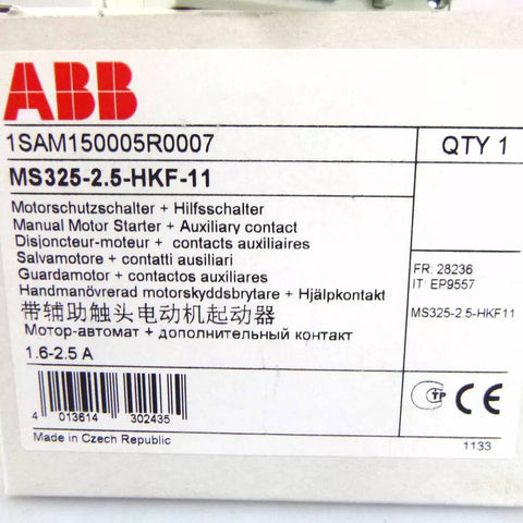 ABB MS325-2.5-HKF-11