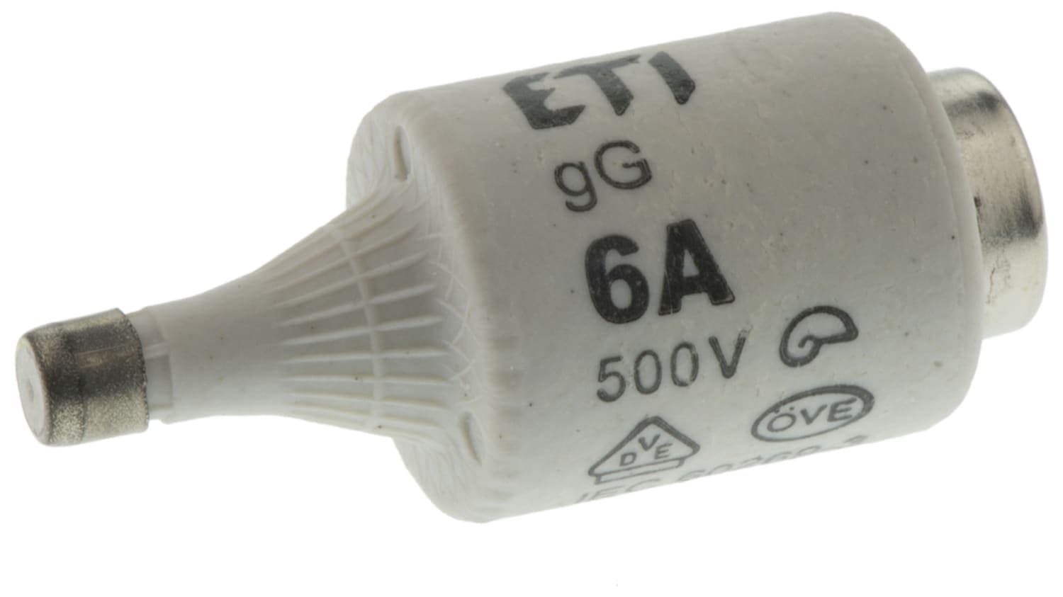 6A DII Diazed Fuse, E27 Thread Size, gG - gL, 500V