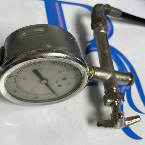 2.5″ LIQUID FILLED PRESSURE GAUGE 0-60 PSI