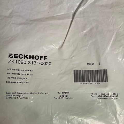 BECKHOFF ZK1090-3131-0020