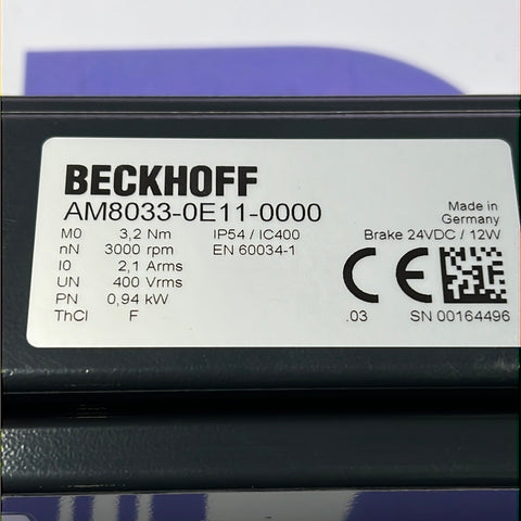 Beckhoff AM8033-0E11-0000