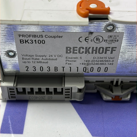 BECKHOFF BK3100