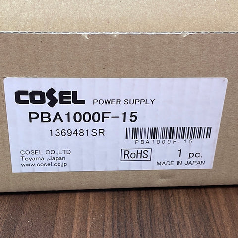  Cosel power supply PBA1000F-15 1369481SR 