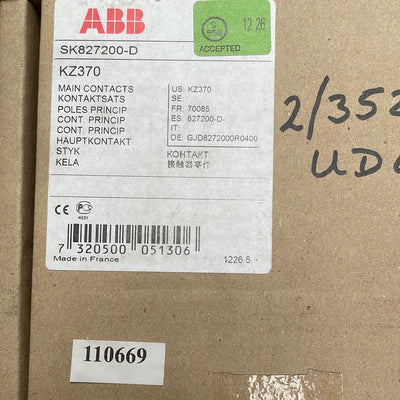 ASEA BROWN BOVERI KZ370
