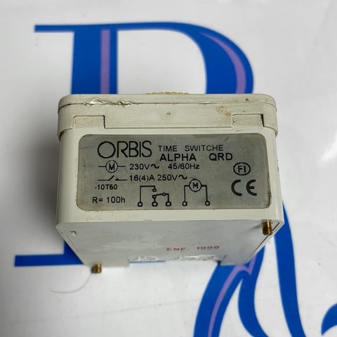 ORBIS  TIME SWITCHE ALPHA QRD 230V~ 45/60V~