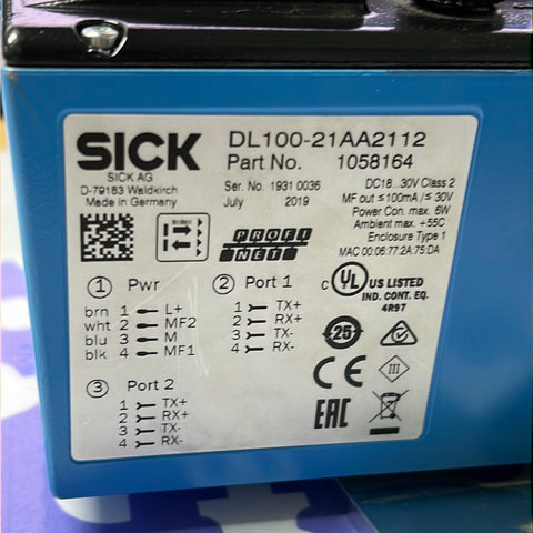 SICK DL100-21AA2112 / 1058164