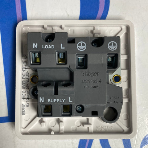 Hager 13A Switched Fused