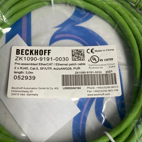 BECKHOFF ZK1090-9191-0030