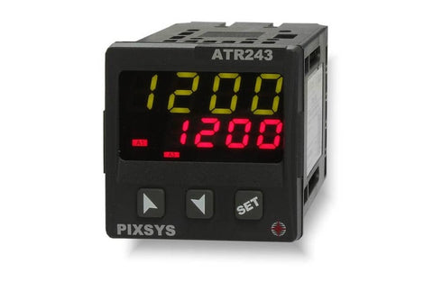 Pixsys ATR243-31ABC-I | Controller Four Setpoints 48x48 4+4 Digit 2 Ai-3 Rl-1 V/ma-ssr-24/220v Repair Service-0