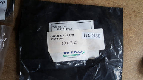 O-RING 40 x 1.5 FPM 239 70 015