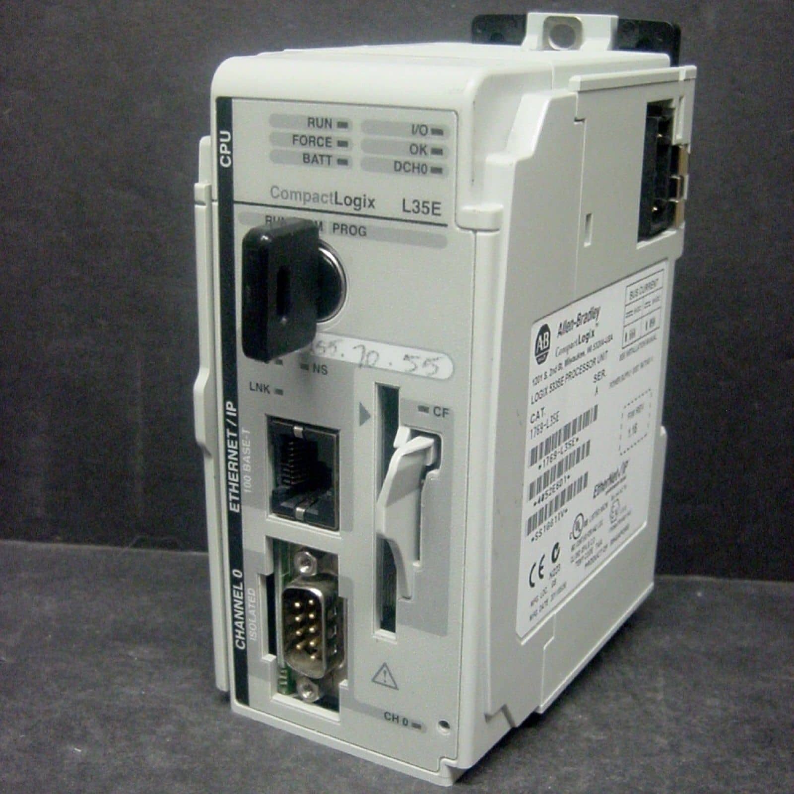 1769-L35E ALLEN BRADLEY ROCKWELL COMPACT LOGIX, PROCESSOR UNIT-0