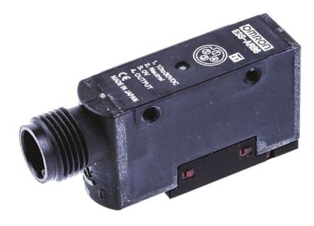 E3SAR86 Omron Retro-reflective Photoelectric Sensor 0.1 - 2 m Detection Range Repair Service-0