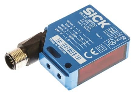 WTB12-3P2431Sick Background Suppression Photoelectric Sensor 20 - 350 mm Detection Range PNP IP66, IP67, IP69K Block StyleRepair Service-0