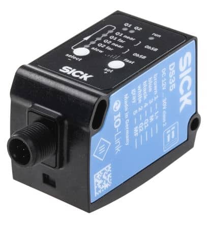 DS35-B15821Sick Distance Distance Sensor 50 → 3100 mm Detection Range NPN/PNP IO-Link IP65, IP67 Block Style DS35-B15821 Repair Service-0