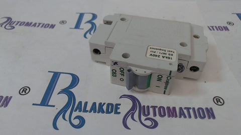 Crabtree Polestar C63 63Amp C Type 3 Single Pole MCB BREAKER (USS)-0